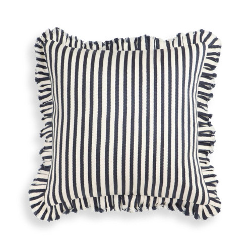 Alessia - 20" Square Striped Ruffle Accent Pillow Alessia - 20" Square Striped Ruffle Accent Pillow