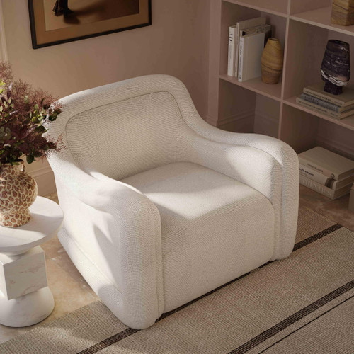 Charli - Boucle Swivel Chair