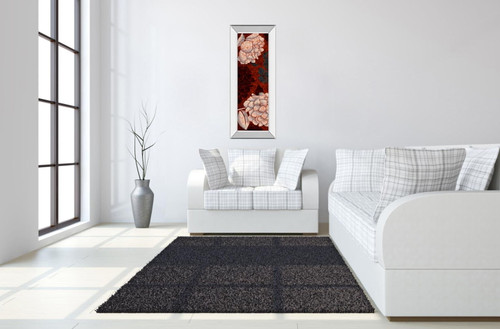 Eliose By Elizabeth Medley - Framed Print Wall Art - Red