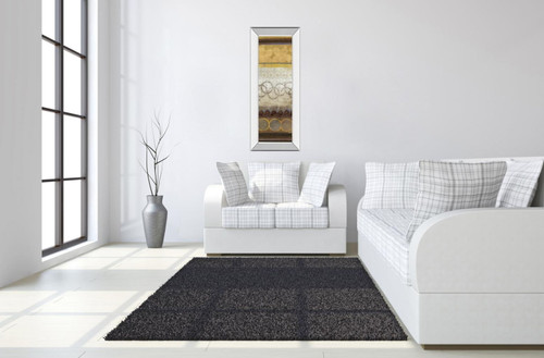 Mellow I By Allison Pearce - Mirror Framed Print Wall Art - Yellow