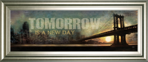 Tomorrow Is A New Day By Marla Rae - Dark Gray