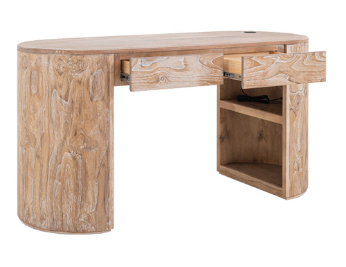 Balam - Desk - Ivory White