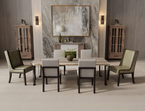 Black Balam - Upholstered Chair (Set of 2)
