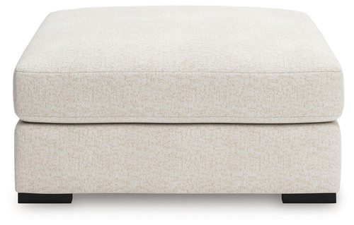 Donelson Creek - Oversized Accent Ottoman - Vanilla