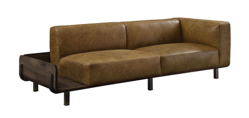 Blanca - Sofa - Chestnut Top Grain Leather & Rustic Oak Blanca - Sofa - Chestnut Top Grain Leather & Rustic Oak