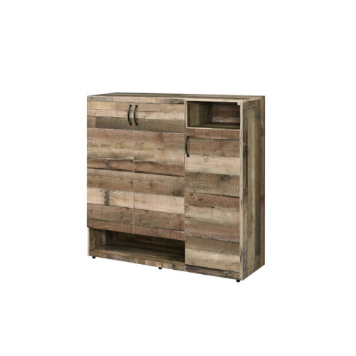Howia - Shoe Cabinet - Rustic Gray Oak Howia - Shoe Cabinet - Rustic Gray Oak