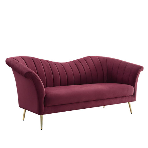 Callista - Sofa - Red Velvet Callista - Sofa - Red Velvet