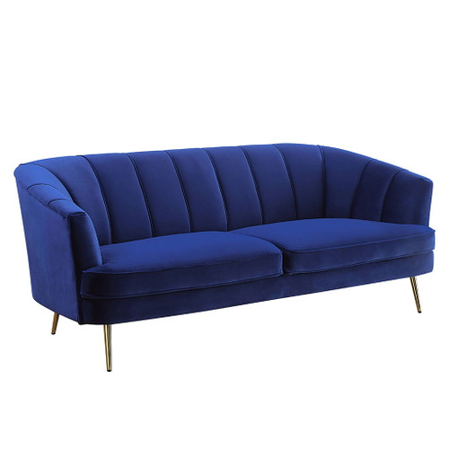Eivor - Sofa - Blue Velvet Eivor - Sofa - Blue Velvet
