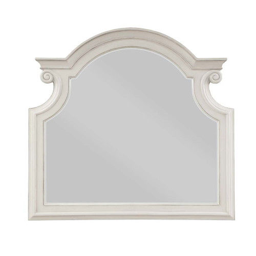 Florian - 46" Mirror - Antique White Florian - 46" Mirror - Antique White