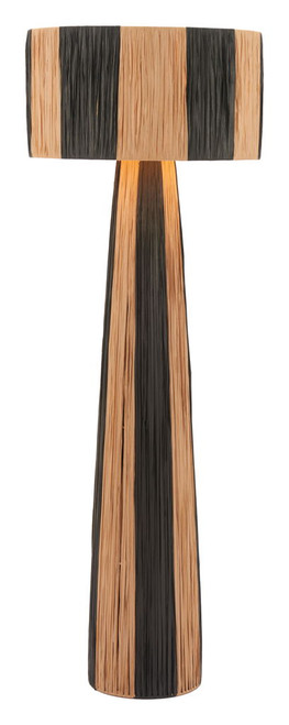 Gala - Floor Lamp - Black / Natural