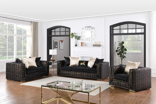 Konya Fabric Living Room Set