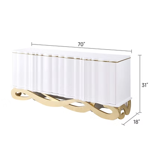 Tessa Wood Console Table