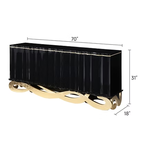 Tessa Wood Console Table