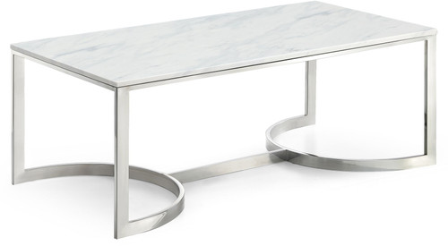 Copley - Coffee Table - Pearl Silver