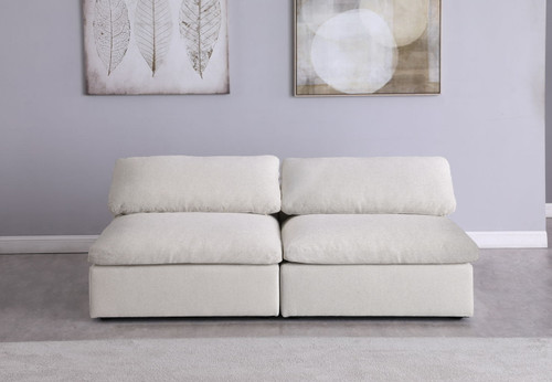 Serene - Modular Armless 2 Seat Sofa