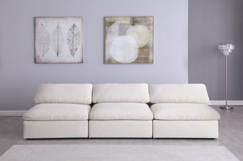 Serene - Modular Armless 3 Seat Sofa