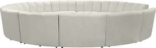 Infinity - 12 Piece Velvet Modular Sectional