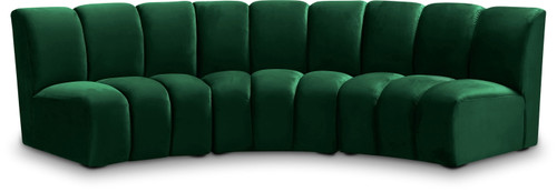 Infinity - 3 Piece Velvet Modular Sectional