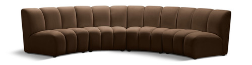 Infinity - 4 Piece Velvet Modular Sectional
