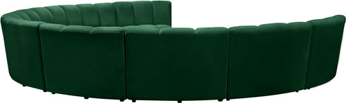 Infinity - 9 Piece Velvet Modular Sectional