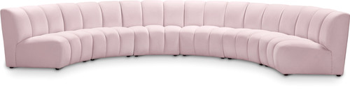 Infinity - 6 Piece Velvet Modular Sectional