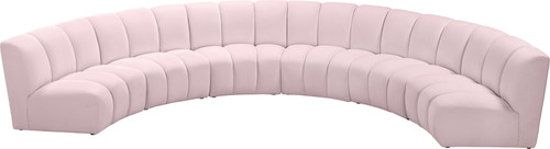 Infinity - 6 Piece Velvet Modular Sectional