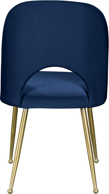 Logan - Dining Chair (Set of 2) - Gold Legs