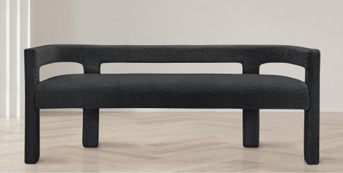 Athena - Boucle Fabric Bench