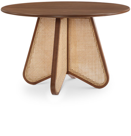 Butterfly - Solid Wood And Natural Cane Table