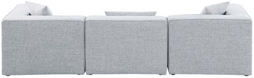 Cube - Linen Modular 3 Seat Sofa