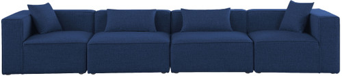 Cube - Linen Modular 4 Seat Sofa