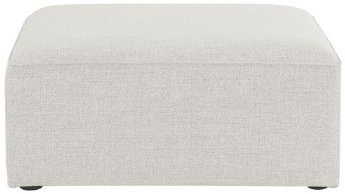 Cube - Linen Ottoman