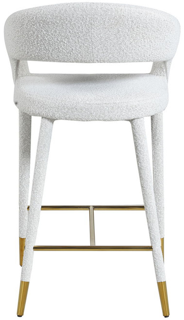 Destiny - Fabric Stool - Cream