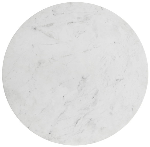 Emery - Marble/Stone Dining Table - White