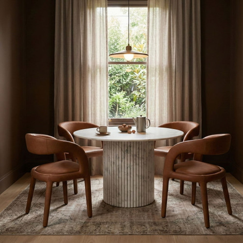 Sylvester - Dining Chair - Cognac