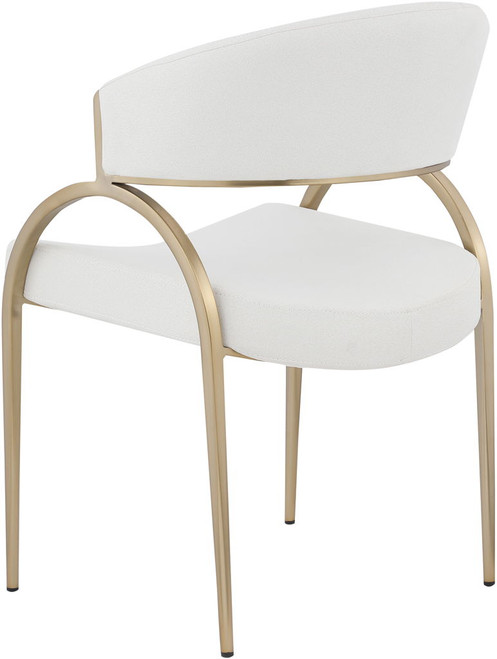 Privet - Dining Chair (Set of 2) - Gold Base