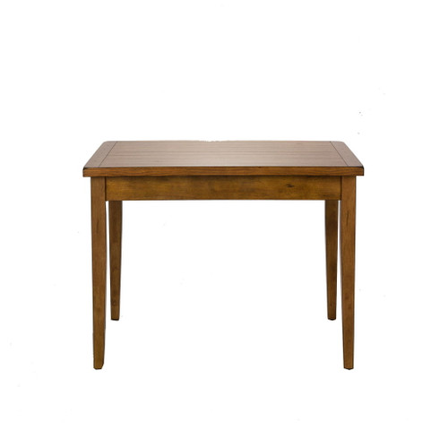 Treasures - Rectangular Leg Dining Table - Rustic Oak