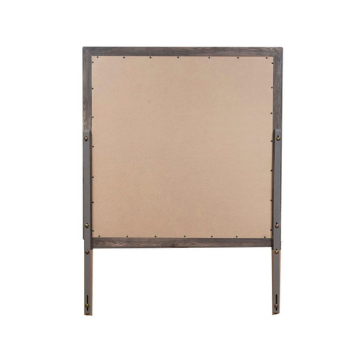 Ridgecrest - Mirror - Light Brown