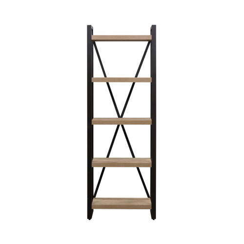 Sun Valley - Tall Pier Unit With Faux Metal - Light Brown