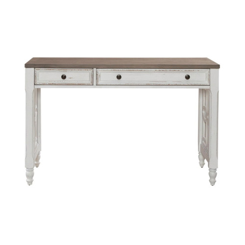 Magnolia Manor - L Writing Desk - Antique White