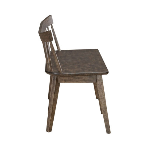 Midland Falls - Spindle Back Bench (RTA) - Dark Brown