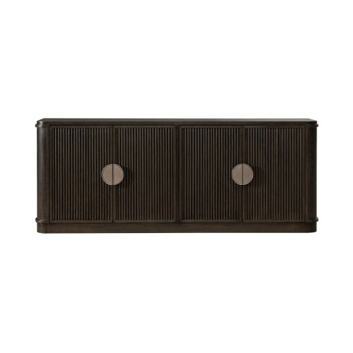 City View - 82" TV Console - Coffee Bean