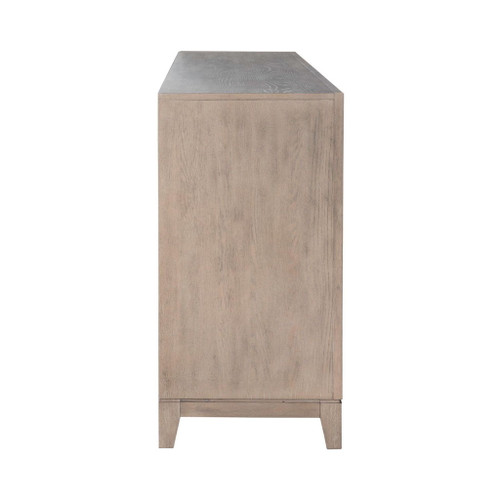 Fireplace TV Consoles - 80" Fireplace TV Console - Light Brown