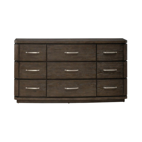 Cascade Falls - 9 Drawer Dresser - Satin Espresso