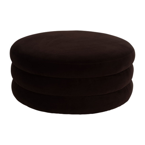 Triple Tiered Ottoman 39 x 17" - Brown