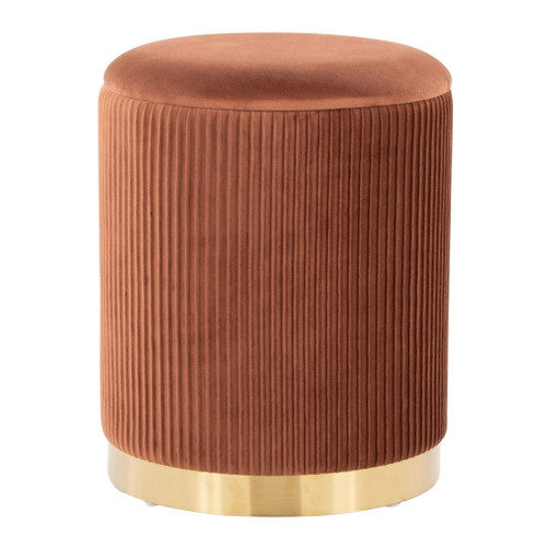 Marla - Nesting Pleated Ottoman Set