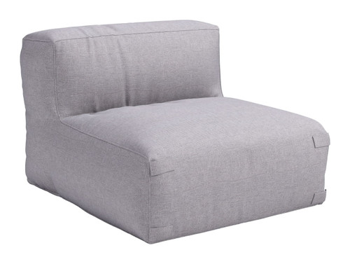 Luanda - Middle Chair - Gray