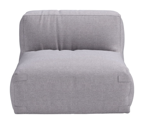 Luanda - Middle Chair - Gray
