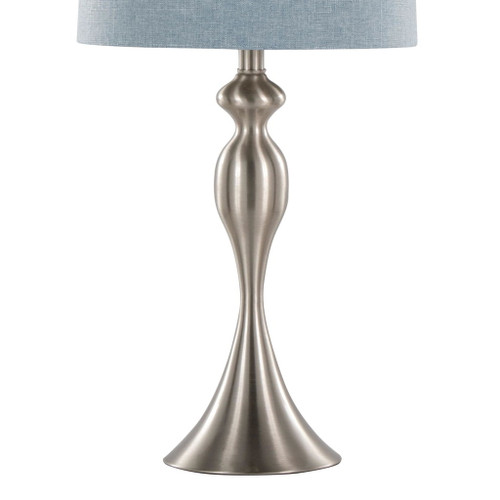 Ashland - 27" Metal Table Lamp (Set of 2) - Light Blue