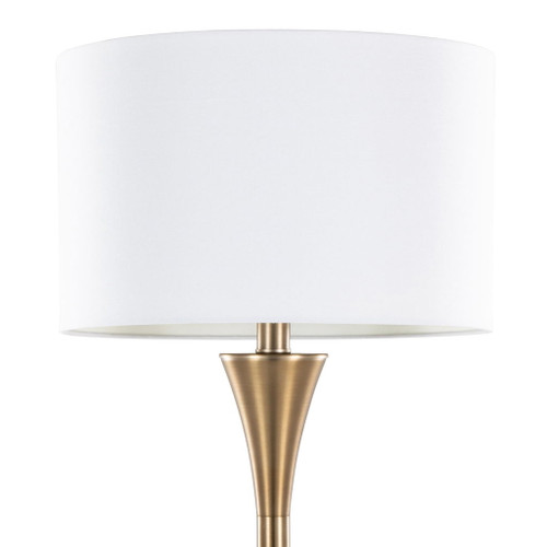 Lenuxe - 65" Metal Floor Lamp